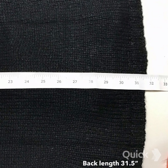 NWT Annalee + Hope Black Sweater w/ Button Buckle - Picture 9 of 9